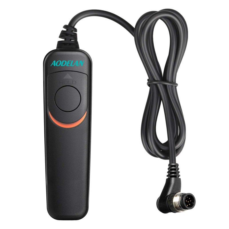 AODELAN RS-N8 Cable Shutter Release Remote Control for D850,D3, D4, D40s, D5, D800, D800E, D810, D810A, D700, D500 - Image 1